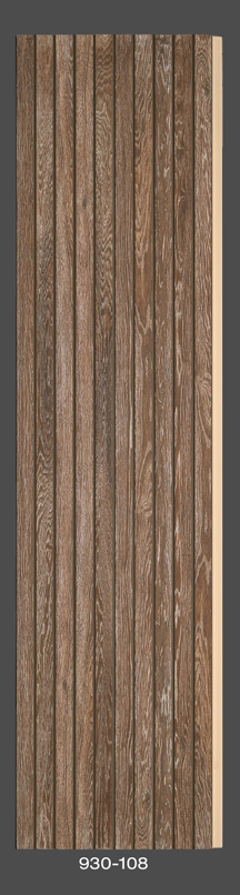 3D Фасаден стенен панел тип Дърво 930-108