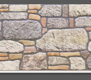 3D Фасаден стенен панел тип Камък 679-401