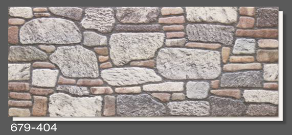 3D Фасаден стенен панел тип Камък 679-404