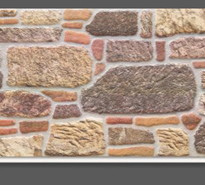 3D Фасаден стенен панел тип Камък 679-406