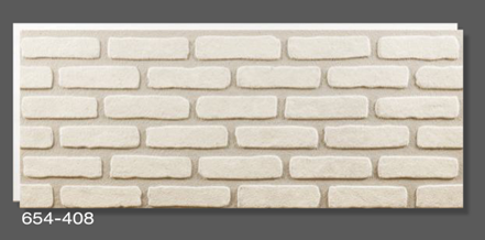 3D Фасаден стенен панел тип Тухла 654-408