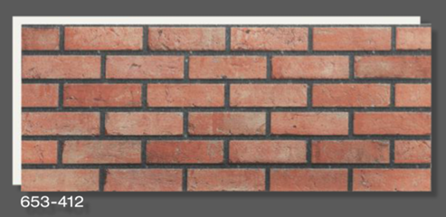 3D Фасаден стенен панел тип Тухла 653-412