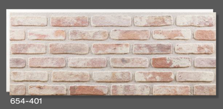3D Фасаден стенен панел тип Тухла 654-401